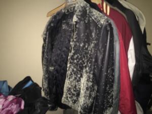 Humidity Inducted Mold Growth on clothing